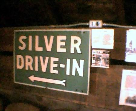 Silver Drive-In Theatre - Sign At Linden Mills From Gary Flinn (newer photo)